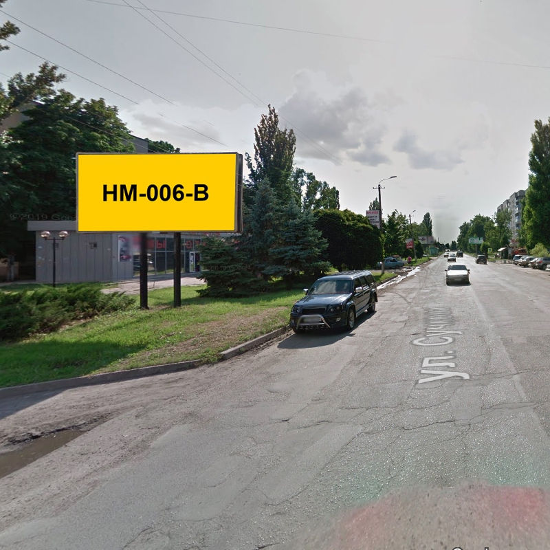 Аренда билборда по ул. Сучкова, 29 (HM-006-B)