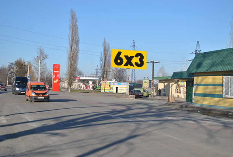 Оренда білборда на перетині вул. Гетьманської і вул. Партизанської (HM-021-A)