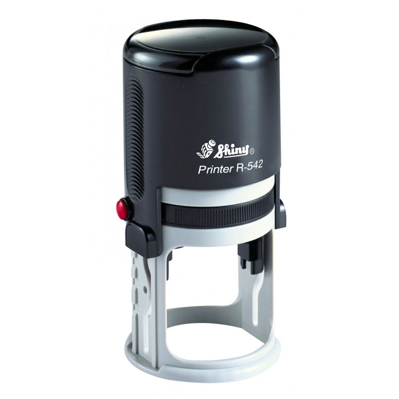 Печать под ключ - Макет, Клише, Оснастка автоматическая, пластиковая для круглой печати D42 мм (двухцветная подушка)