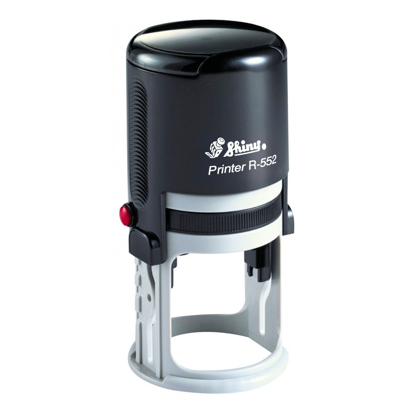 Печать под ключ - Макет, Клише, Оснастка автоматическая, пластиковая для круглой печати D52 мм (двухцветная подушка)