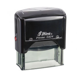 Штамп під ключ - Макет, Кліше, Оснастка пластикова для штампів 22х58 мм економ